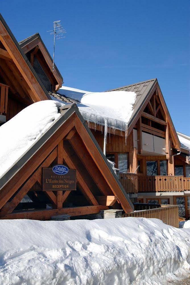 Résidence Odalys L'Ecrin des Neiges Valmeinier Esterno foto