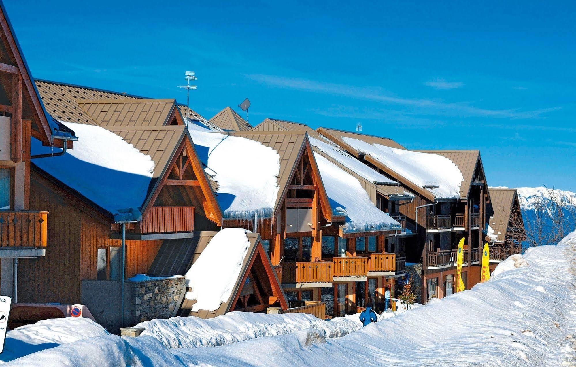 Résidence Odalys L'Ecrin des Neiges Valmeinier Esterno foto